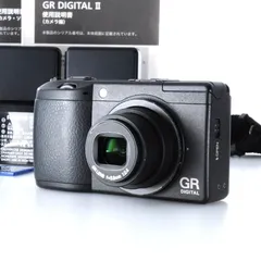 【リコー】RICOH GR DIGITAL II コンパクトデジタル + SDカード ＋ バッテリー2個付き #R752A