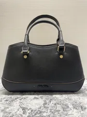 送料無料！！Folli Follie　フォリフォリ　レザー調ハンドバッグ　ブラック　#80219MOML7のサムネイル