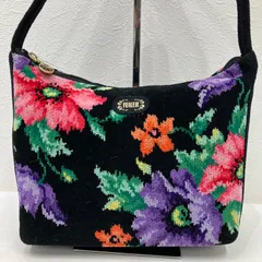 9849　FEILER フェイラー　シュニール織り　ハンドバッグ　ミニトート　肩がけ　花柄　レディース　定番