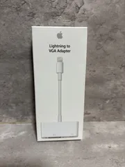 【状態(A)-極美品】Apple純正 Lightning to VGA Adapter 数回使用 ライトニング アップル 映像 変換 VGAアダプタ