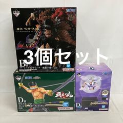 중고 이치 반 쿠지 원피스 B상 티치 D상 조로 피규어 외 3개 세트 SF2707 c099