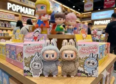 ⭐️【正規品・新品完全未開封】POP MART ラブブ マカロン ぬいぐるみ 2体セット セサミ＆トフィー