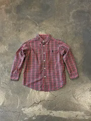 ポロ ラルフローレン キッズ チェックシャツ kids(4Y)
