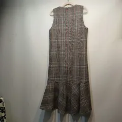 CHECK プリーツ Long ワンピース 80 サイズ 冬 62116