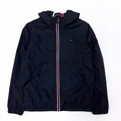 10 Tommy Hilfiger トミーヒルフィガー ネイビー ウィンドブレーカー