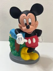 ミッキーマウス　貯金箱　レトロ　フィギュア　ディズニー　1990代