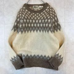 ZIN.アランパターンケーブルニットカーディガン 足長 グレー フリー 