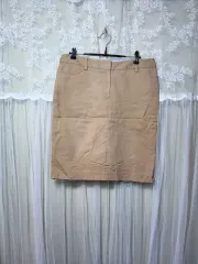 Tommy Hilfiger トミーヒルフィガー ベージュ カラー コットン スカート