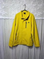 アディダス 黄色 ウィンドブレーカー ジャケット