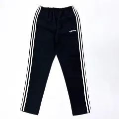 29-30 adidas ブラック 機能性 밴딩 パンツ