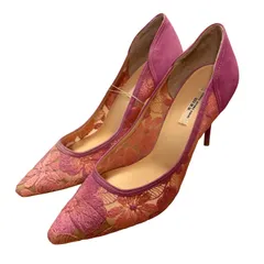    SEVEN TWELVE THIRTY（セヴン・トゥエルヴ・サーティ）スエードパンプス ポインテッドトゥ 240 ピンク 2000002439479【MN34】