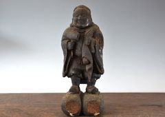 蔵A5925】時代 木彫 大黒天像 江戸初期 31.5cm - メルカリ