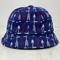 07w1356★ Needles BERMUDA HAT Poly Jq ニードルズ バミューダバケットハット ネイビー Lサイズ【中古品】