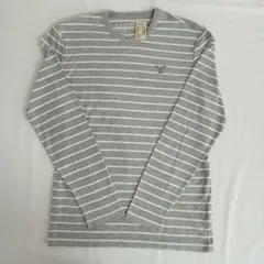American Eagle　アメリカンイーグル　タグ付き　M/Mサイズ　長袖Tシャツ  ボーダー柄　長袖　AHR2−14