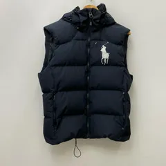 【加古川店】 中古 POLO RALPH LAUREN | ポロ・ラルフローレン ダウンベスト ビッグポニー　QRタグ ブラック サイズ：M 【93】