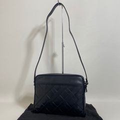 2602-56｜美品｜イヴサンローラン ショルダーバッグ レザー ブラック 