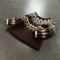 roku 6 ノルディックニット 新品 6（ロク）の「＜6(ROKU)＞NORDIC KNIT PULLOVER/ﾆｯﾄ ◇（ニット