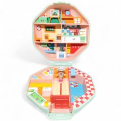 エンジェルポケット プールのある学校 コンパクト型ドールハウス1991年