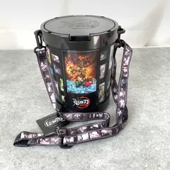 【未使用品】劇場版 鬼滅の刃　無限城編　ポップコーンバケツ　フタ付バスケット　　M80219-1