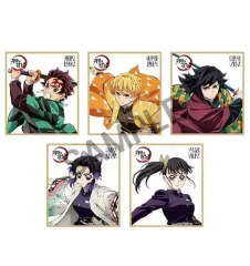 鬼滅の刃 映画特典 クリア色紙 5種 セット