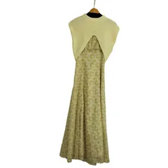 エイミーイストワール eimy istoire ニットコンビcircular art ワンピース レディース JPN：M 