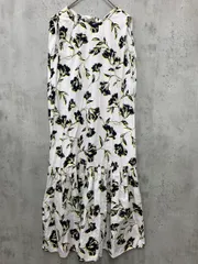 JAYRO ジャイロ 532337-02 総柄 ノースリーブ ワンピース sizeM/白 ■◆ レディース