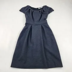 Christian Dior　ワンピース　現行タグ　ウール　ドレス　ダークグレー　40　L相当のサムネイル