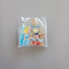 東京ディズニーランド ピノキオ 可動キーホルダー メタル レトロ
