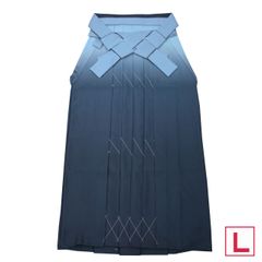 希少♪』新品・未使用！ バイカラー無地袴 (濃紺色系×薄グレー系）単品 