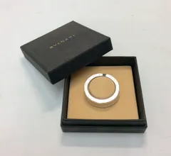 【美品】BVLGARI ブルガリ・ブルガリ キーリング SV925 箱付き　 K0107