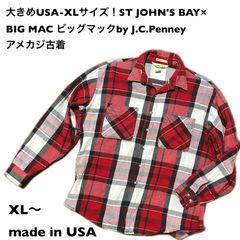 70s BIGMAC ビッグマック JCPenney ネルシャツ - メルカリ