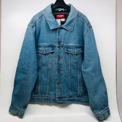 01w-6159 ラングラー Wrangler  デニムジャケット アメカジ HERO Gジャン インディゴブルー メンズ XL  アウター  【中古品】