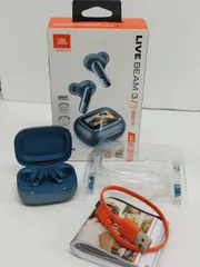 【美品】JBL LIVE BEAM 3/ワイヤレスイヤホン/ブルー