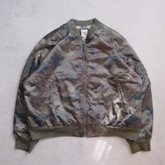 【GAP】OLD GAP／MA-1 ウッドランドカモ／Y2K・短丈ボックスシルエット