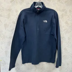 THE NORTH FACE ネイビー スウェット トレーナー 長袖 トップス ハーフジップ
