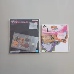 一番くじ　NARUTO　F賞　ストラップホルダーチャーム　I賞　ステッカー