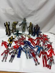 スーパー戦隊 ソフビフィギュアセット 85体セット 12～13cm - メルカリ