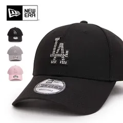 ニューエラ【ＮＥＷ ＥＲＡ】9FORTY Rhinestone ラインストーン ロサンゼルス・ドジャース キャップ 帽子 LA アジャスタブル クロスストラップ ロゴ ユニセックス