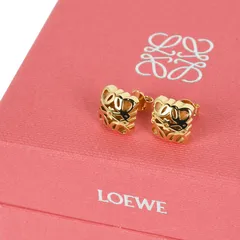 LOEWE ロエベ アナグラム ボンベ スタッドピアス 両耳 イタリア正規品 新品 J821239X33 8130 レディース アクセサリー2026SS 送料込みのサムネイル