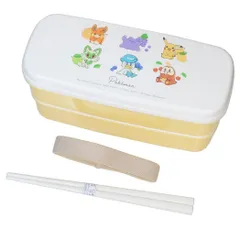 ポケットモンスター お弁当箱 スリム２段ランチボックス フルーツいっぱい ポケモン カミオジャパン 日本製 抗菌 キャラクター グッズ 