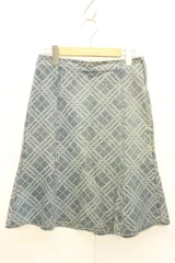 【中古】 BURBERRY BLUE LABEL レディーススカート 38 デニム マーメイドスカート BURBERRY BLUE LABEL 38 インディゴブルー 藍 デニム