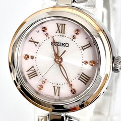 セイコー SEIKO レディース腕時計 稼働 電波ソーラー 磨き済み s2125