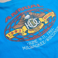 green様90s ハーレーダビッドソン Tシャツ サンタクロース USA製 M