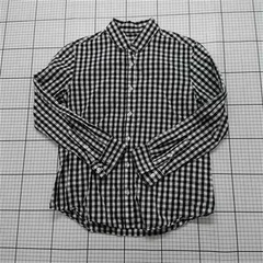 ◇ Θ ロペ ROPE mademoiselle ギンガムチェックシャツ 長袖 38 レディース E 【1512100006442】