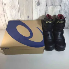【未使用品】 アシックス 安全靴 ウィンジョブ CP401 26cm asics ブラック×ゴールド FCP401-9094 【戸田店】