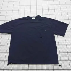 ◇ Θ ザクラフトクルー The Craft Crew PRODUCTS ポケット付き半袖Tシャツ ネイビー系 メンズ Lサイズ E  【1512100006633】