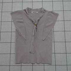 ◇ Θ ミッシュマッシュ MISCH MASCH MM428308 セーラーカラーニットトップス ラベンダー系 レディース E  【1512100006893】