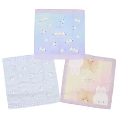 【メール便】ランチーフ ランチクロス3枚組 シマエナガ 新入学 ニシオ 入園新学期準備雑貨 幼稚園 保育園 グッズ 