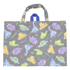 【メール便】ジュニアお稽古かばん キルトレッスンバッグ 恐竜 新入学 ニシオ 新学期準備雑貨 通学かばん グッズ 