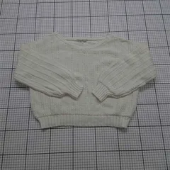 ◇ Θ プロポーションボディドレッシング PROPORTION BODY DRESSING ニット ホワイト系 レディース E  【1512100009573】